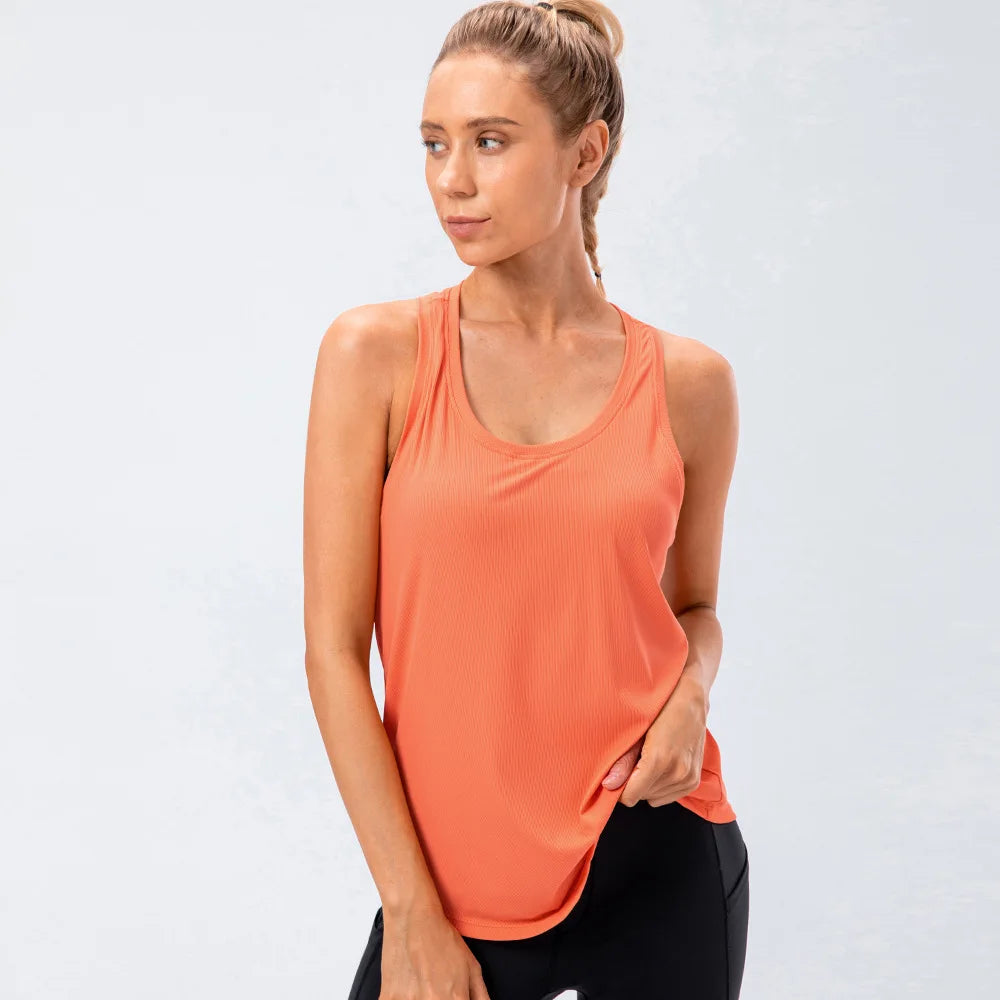 Broadcloth Sleeveless True-To-Size Fit Tank Top