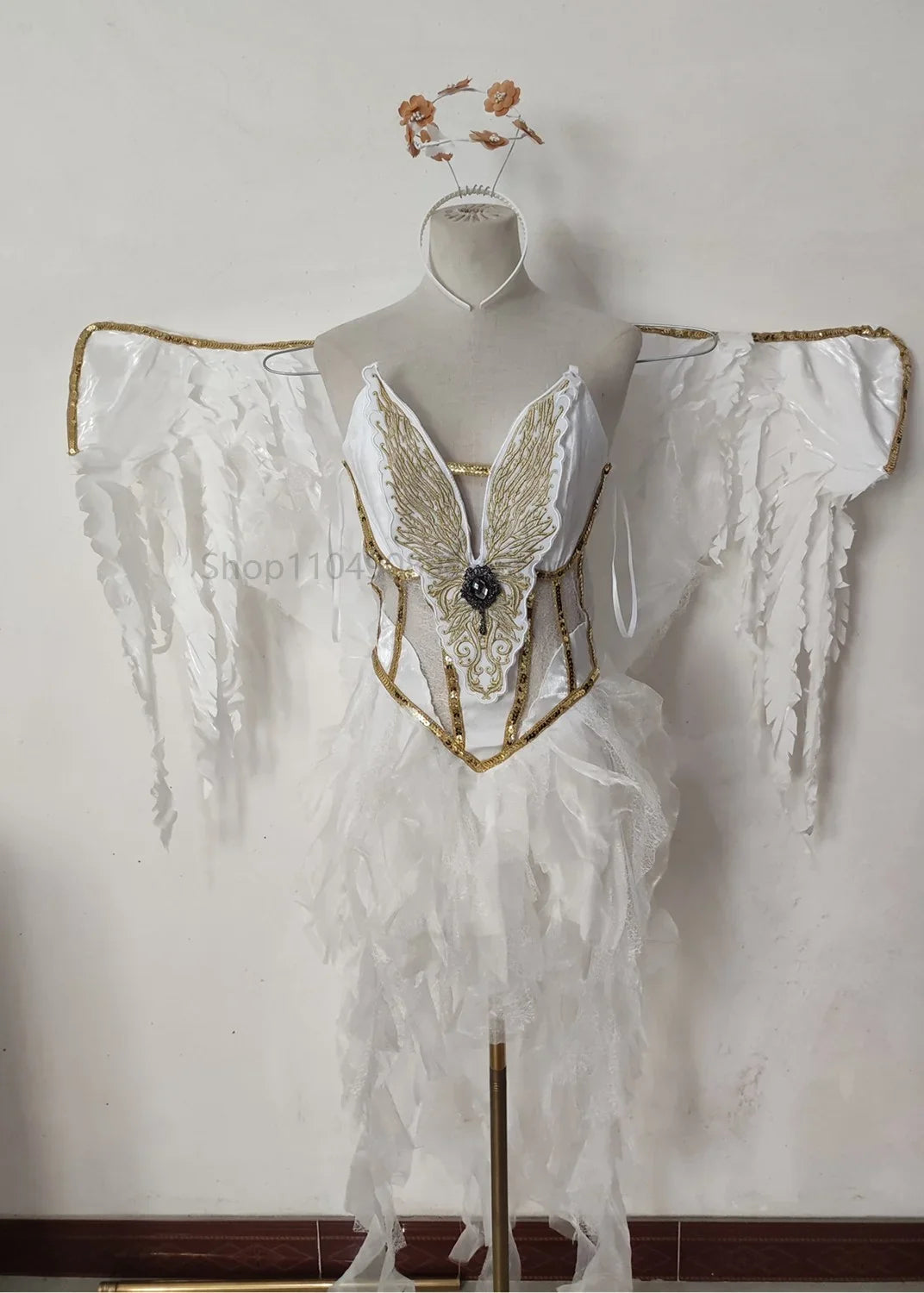 Fallen Angel Costume Dress Set