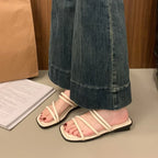 Sexy PU Platform Slippers