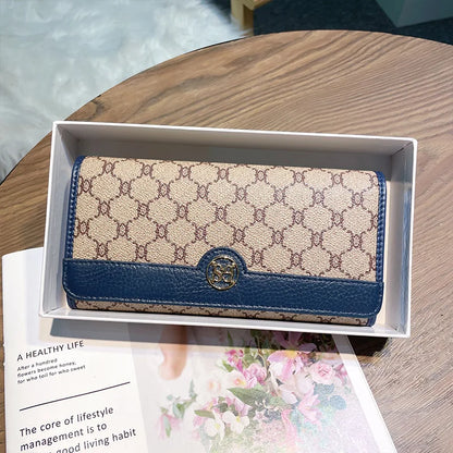 Luxury Leather Long Wallet
