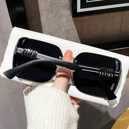 Luxury Rimless Women Sunglasses