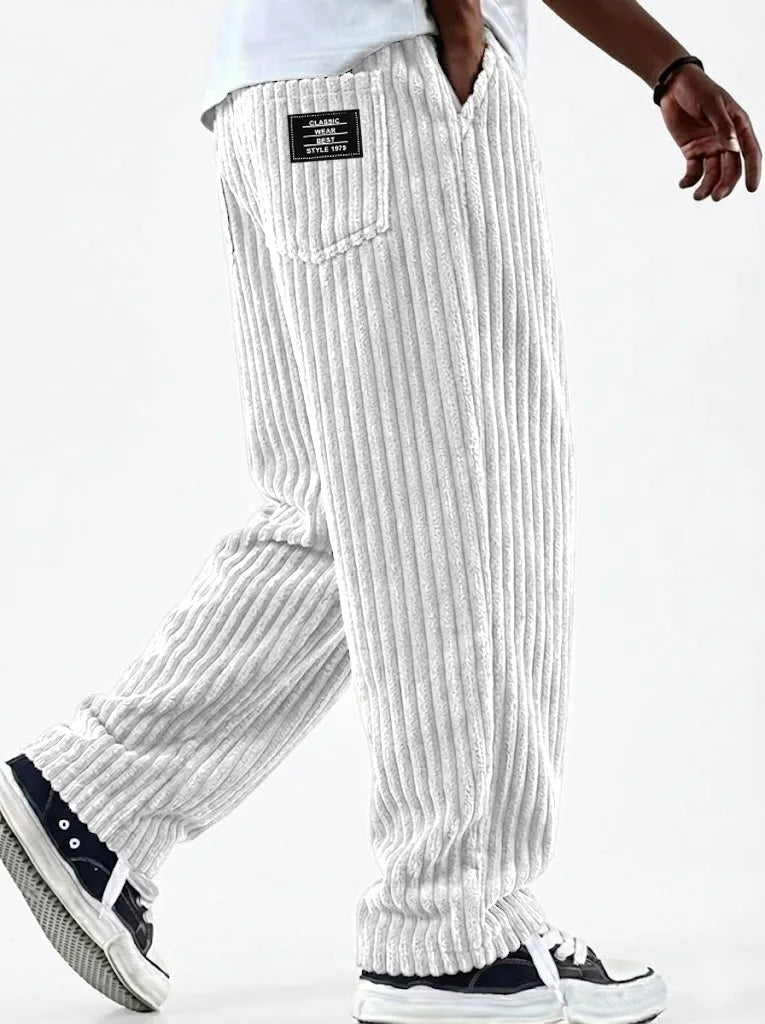 Corduroy Knit Casual Pants