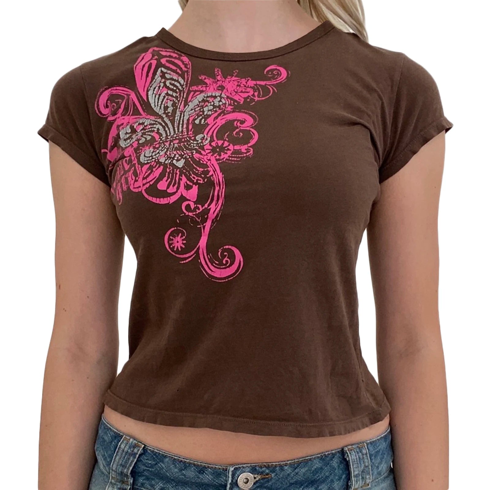 Everyday Graphic Print Crew Neck True-To-Size Fit T-Shirt