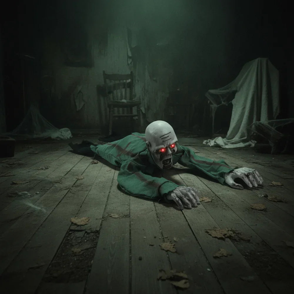 Voice-Activated Crawling Ghost Prop