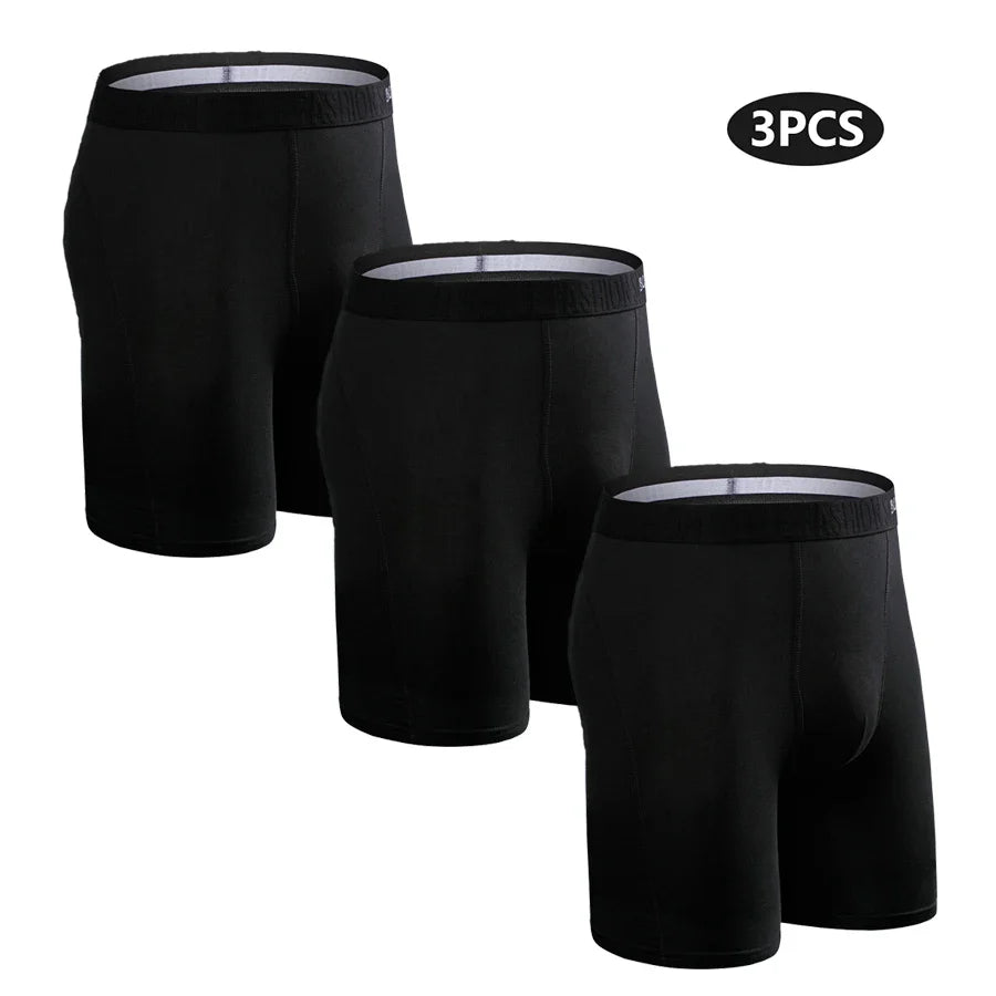 Long Cotton Boxers