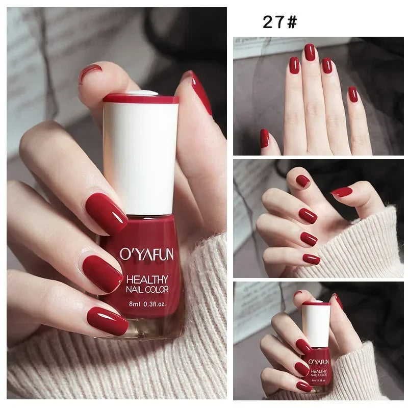 Matte Waterproof No-bake Nail Polish