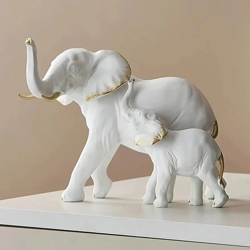 Modern Resin Elephant Statue