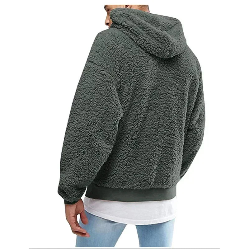 Plush Hooded Sweater