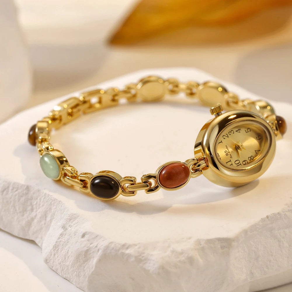 Jade Oval Watch