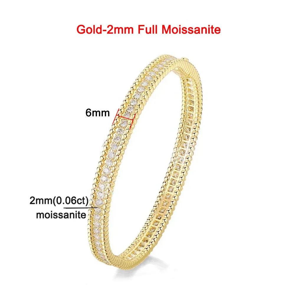 2mm Full Moissanite Bracelets