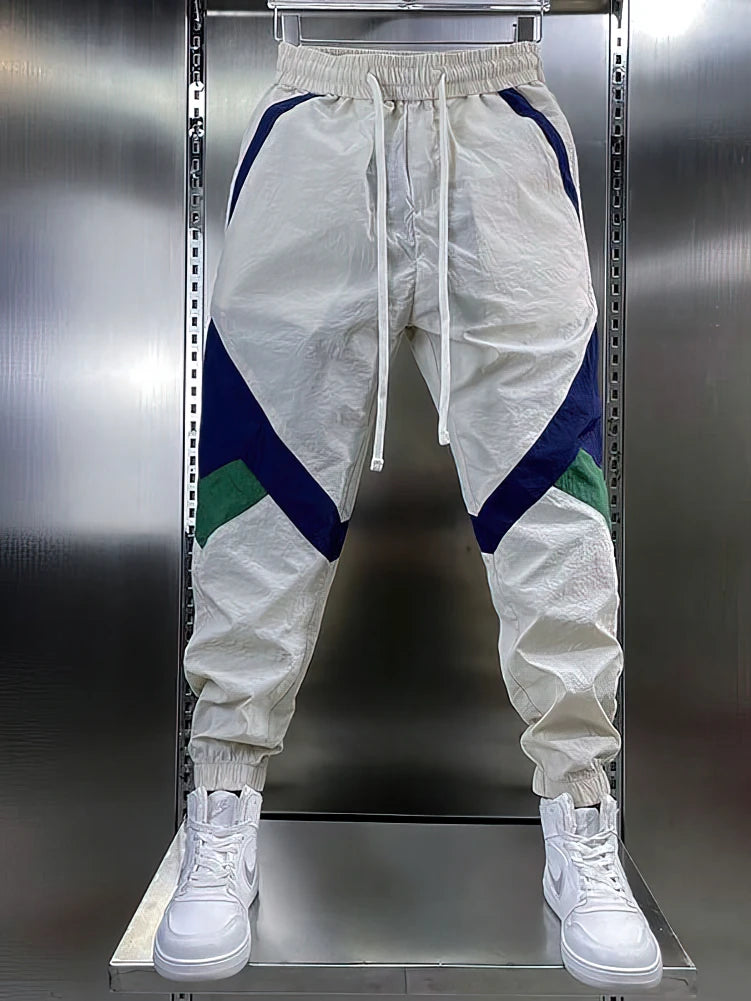 Loose Patchwork Harem Pants