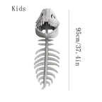 Dinosaur Skeleton Plush Costume