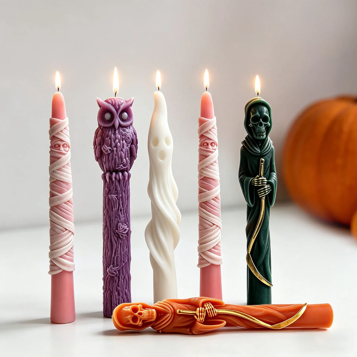 Halloween Candle Silicone Mold