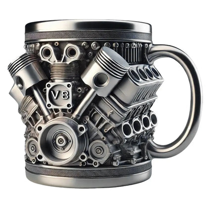 Engine Coffee Mug Stainless Steel