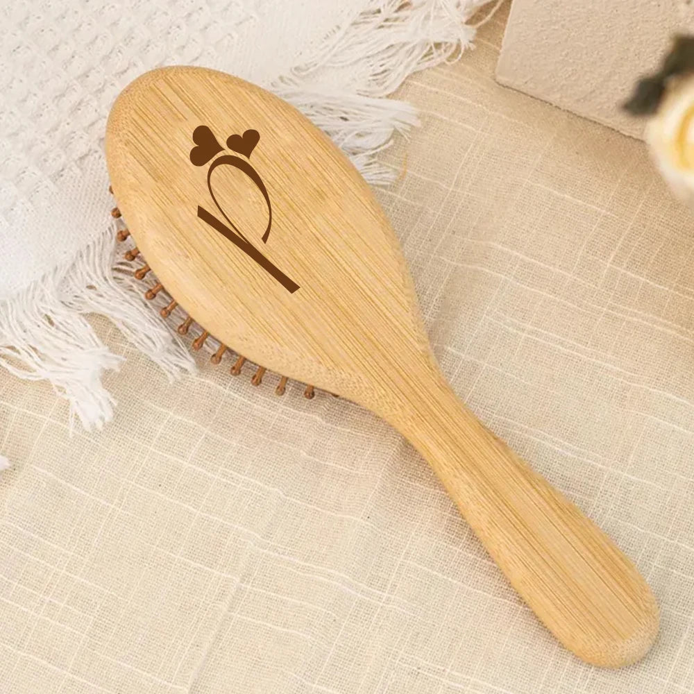 Personalized Bamboo Comb
