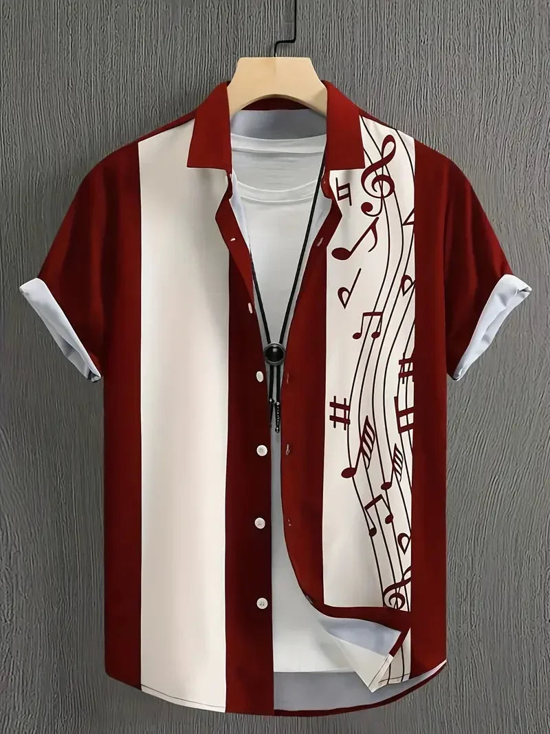 Summer Hawaiian Floral Shirt