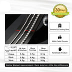 Sterling Silver Tennis Bracelet