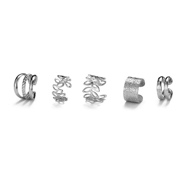 Crystal Clip Ear Cuffs
