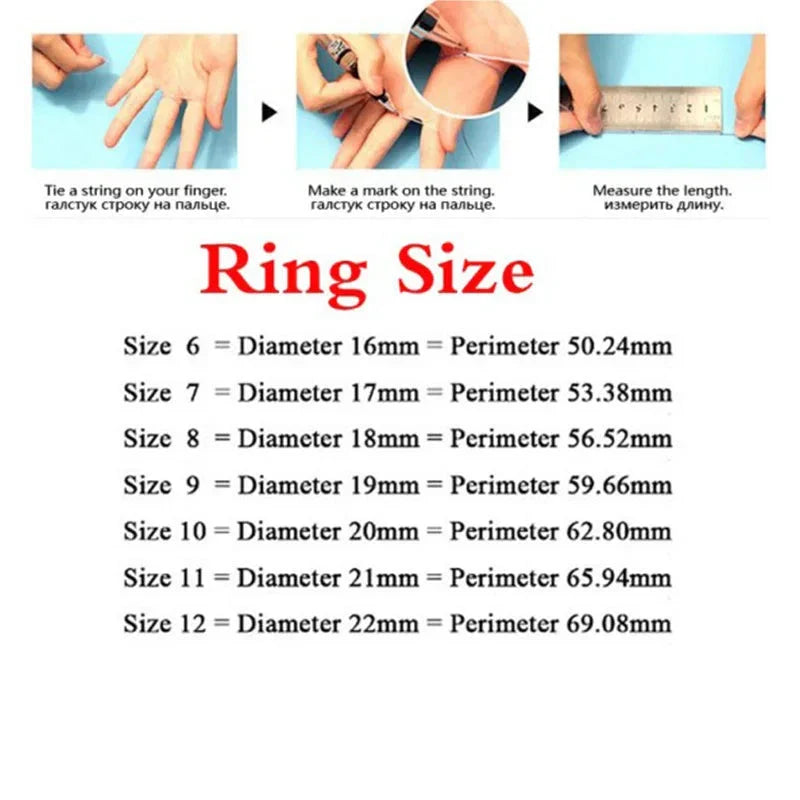 White Black Charm Ring