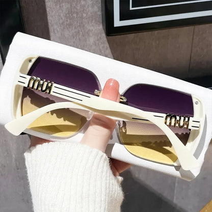 Luxury Rimless Women Sunglasses
