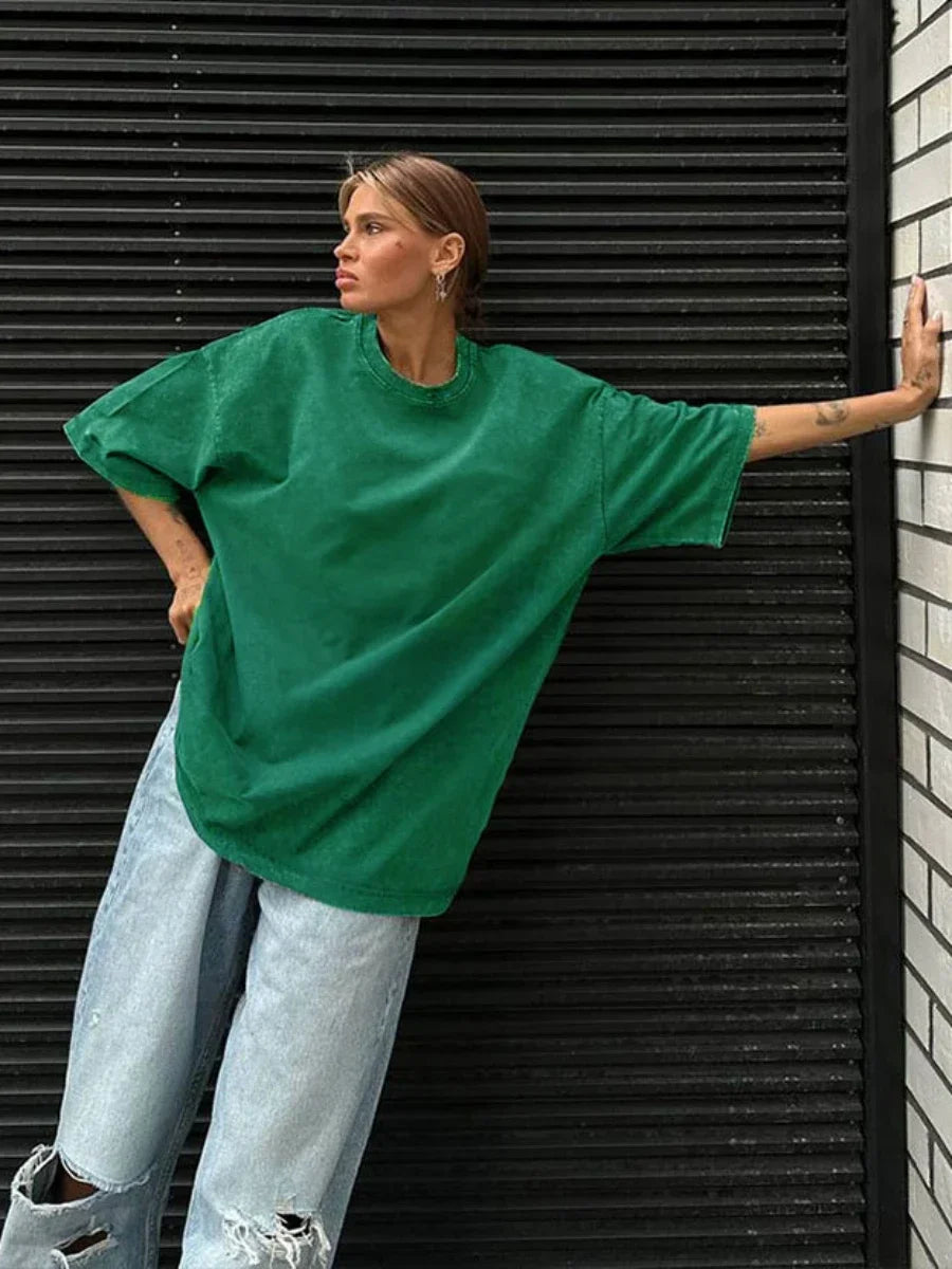 Retro Cotton T-Shirt