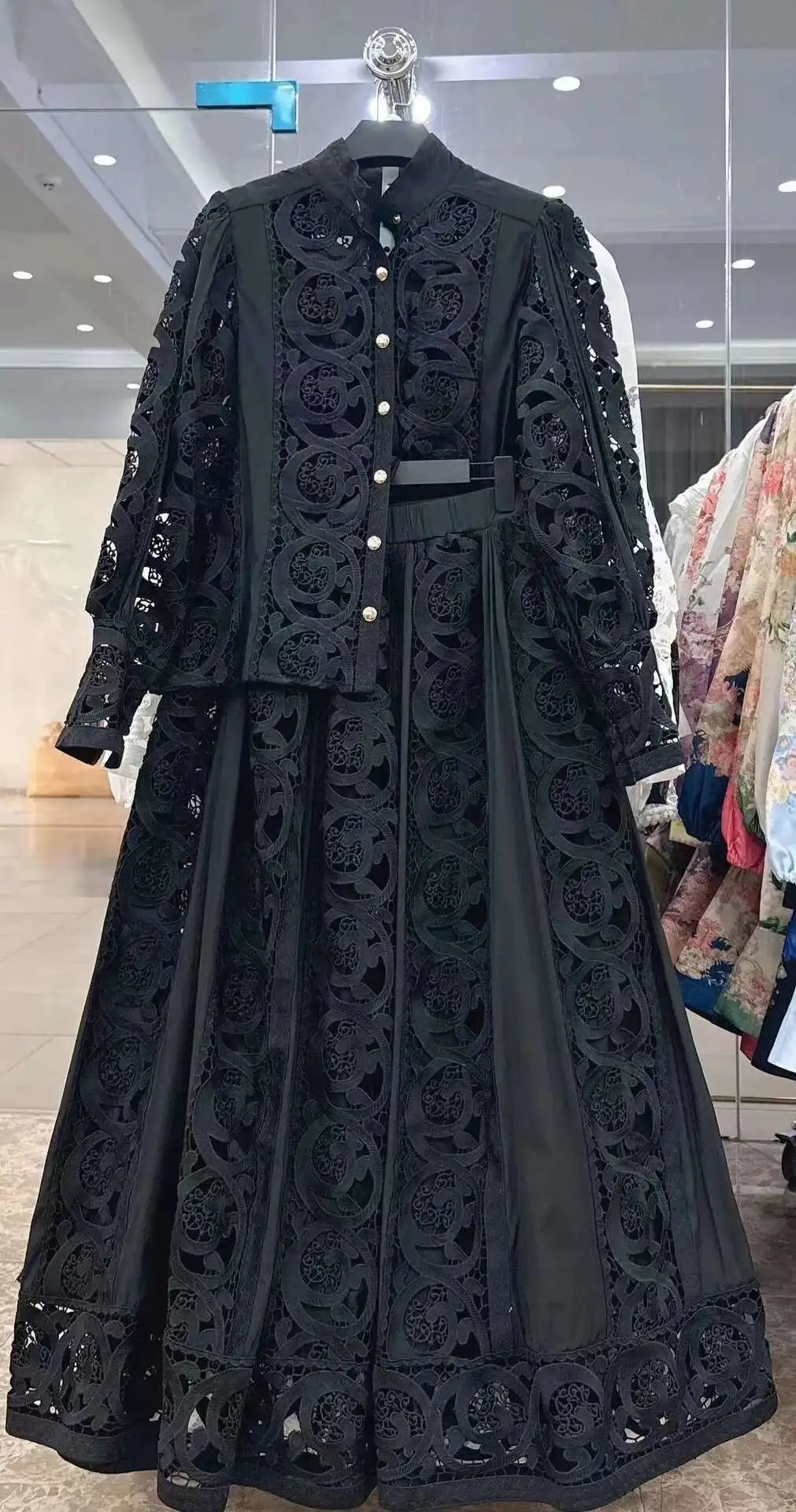 Autumn Crochet Lace Set