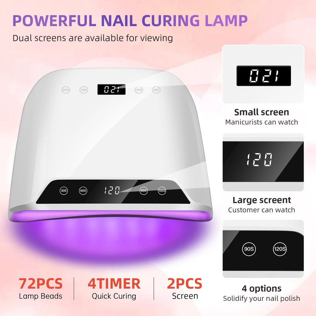 Big Space UV LED Nail