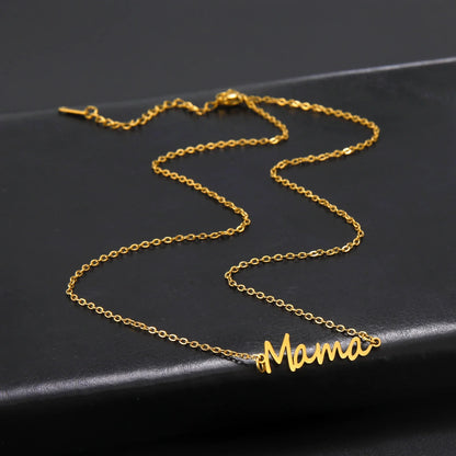 Fashion Mama Letter Necklace