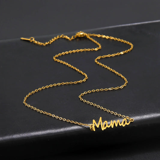 Fashion Mama Letter Necklace
