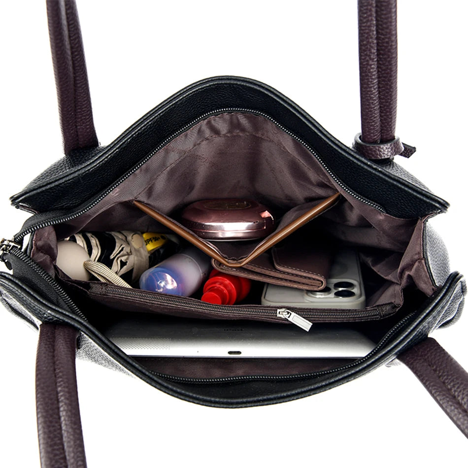 Soft Leather Luxury Handbag