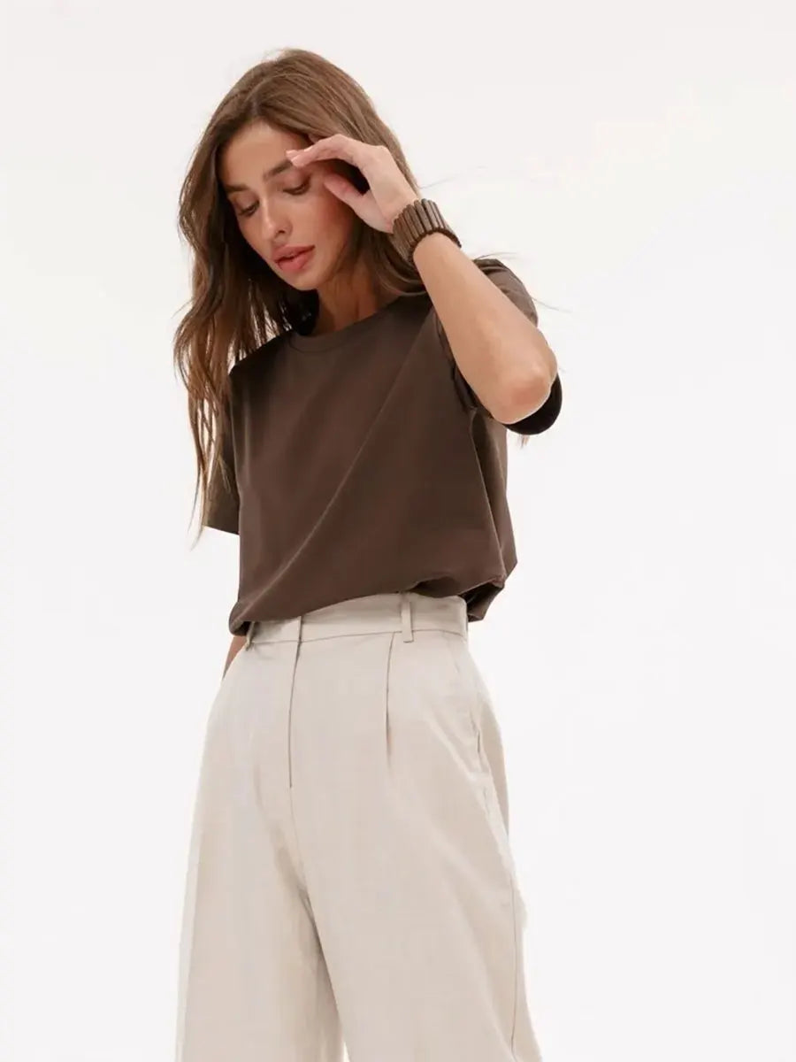 Everyday 100% Cotton Broadcloth Top