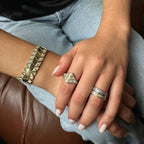 Tennis Zirconia Chain Bracelet