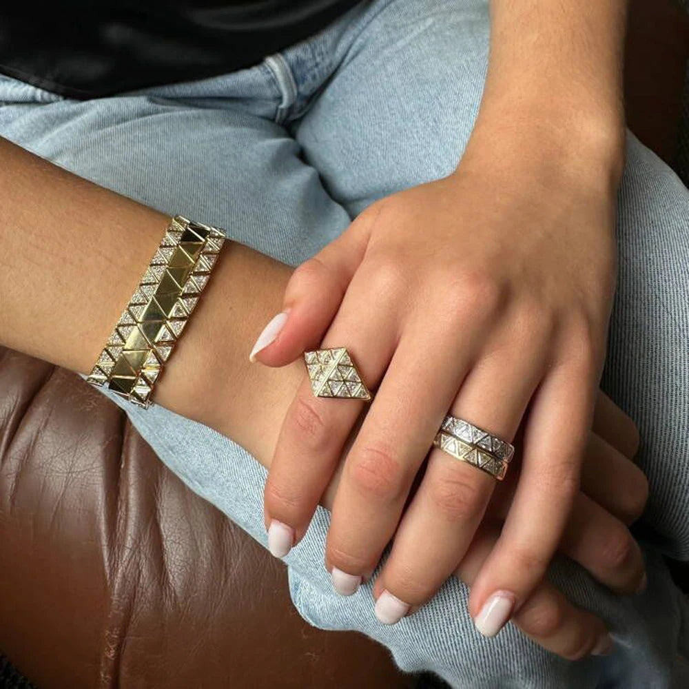Tennis Zirconia Chain Bracelet