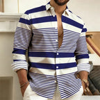 Striped Casual Full Shirt
