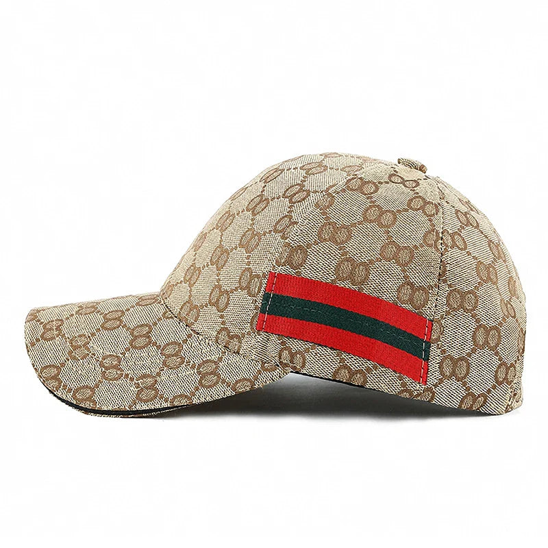 Red Green Stripe Cap