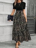 Elegant Floral Maxi Dress