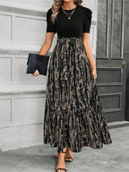 Elegant Floral Maxi Dress