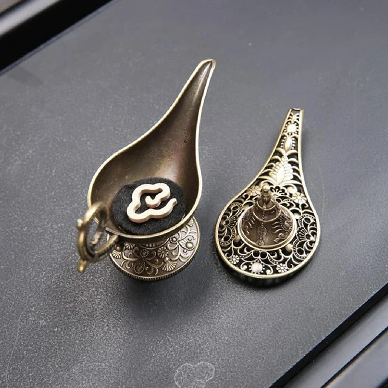 Antique Metal Incense Burner