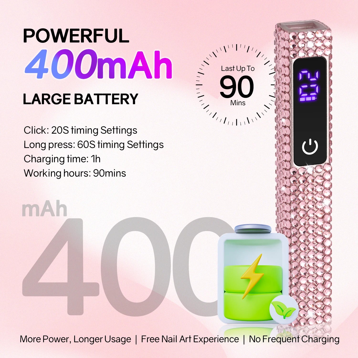 DianaBeauty Handheld UV Led Lamp