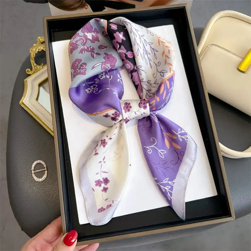 Dot Print Spring Neck Scarf