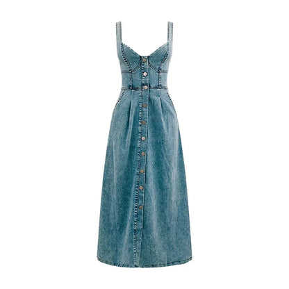 Spring Summer Denim Dress