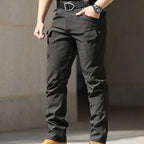 Solid cargo pants
