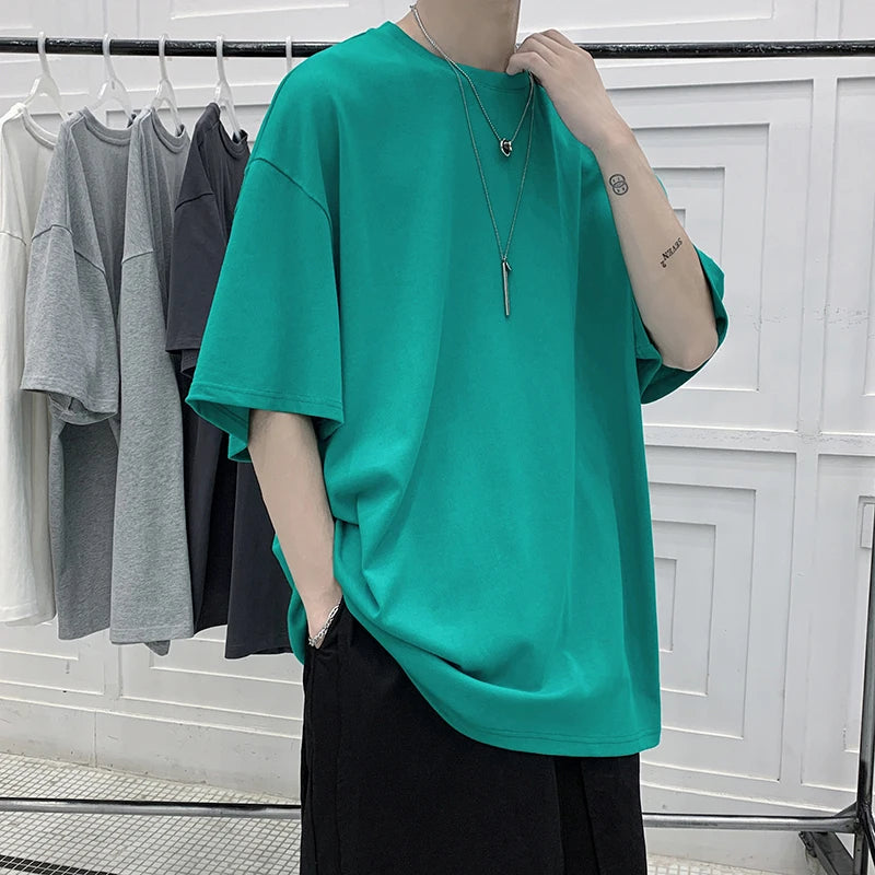 Oversized Cotton Casual Tee