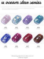 SHAKA 9-Color White Nails Star