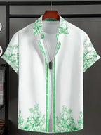 Summer Hawaiian Floral Shirt