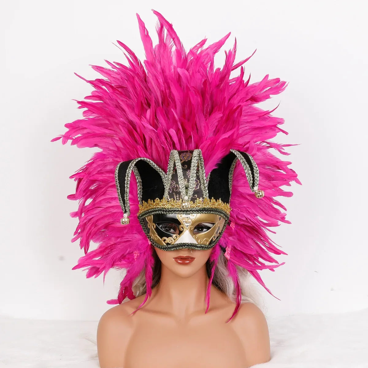 Feather Masquerade Party Mask