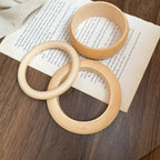 Vintage Wooden Round Bangle