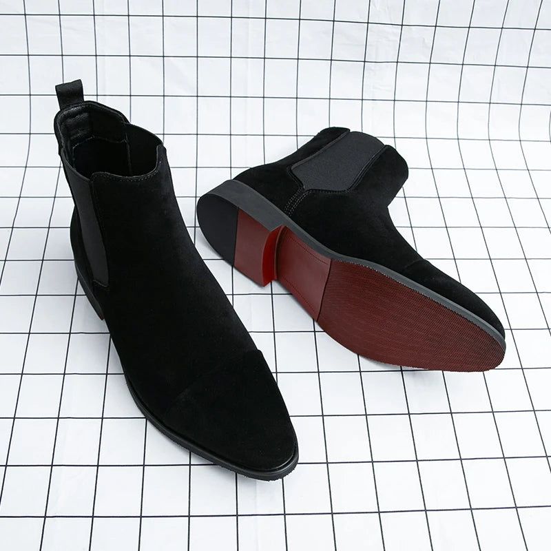 Red Sole Chelsea Boots
