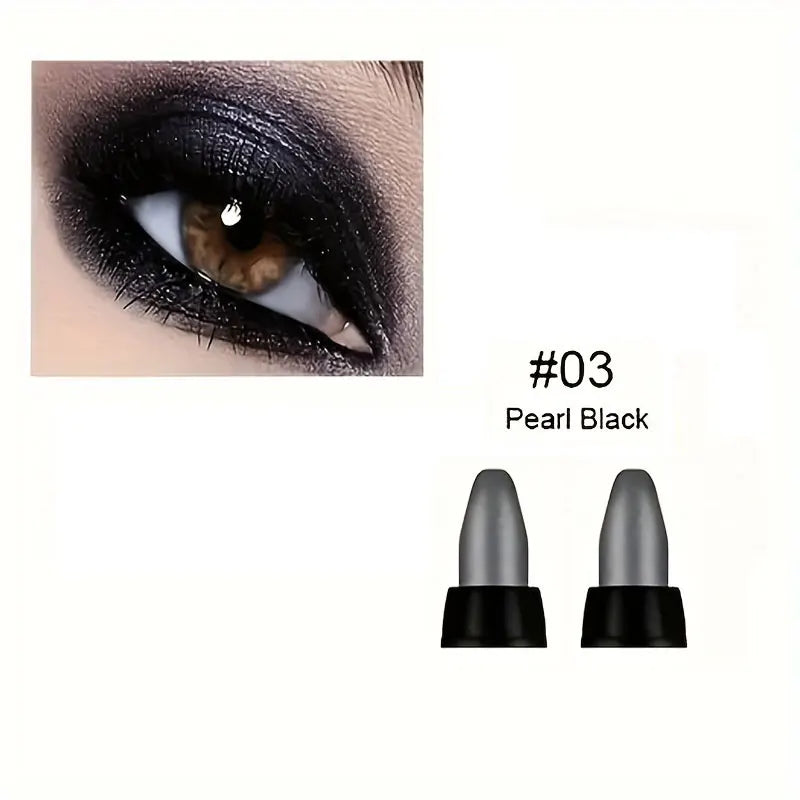 Pearlescent glitter eyeliner