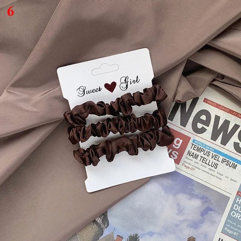 Satin Scrunchie Set